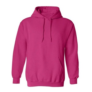 <b>Men's</b> Blank Hoodie Plain <b>Pullover</b> Hoodie Cotton Fleece Hooded Sweatshirt Oversized Unisex Hoodie Wholesale Custom Hoodie - Product Image 4