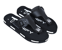 Pantoufles pour hommes en gros de qualité supérieure avec lit de pied en similicuir tongs d'été pantoufles à vendre à l'exportation