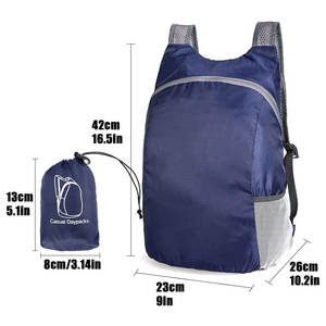 Utility Backpack with Functional Compartments and Strong Zippers - Product Image 2