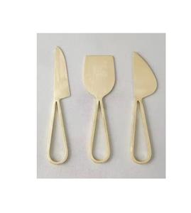 Juego de servidor de ensalada de latón de lujo con diseño de mango floral perfecto para decoración de mesa de comedor elegante alojamiento y opción de regalo - Product Image 1