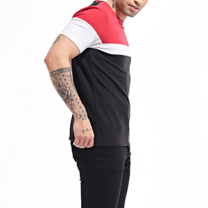 T-shirt blanc vente en gros personnalisé 100% coton t-shirt impression logo pour hommes t-shirts unis imprimé blanc noir t-shirt - Product Image 4