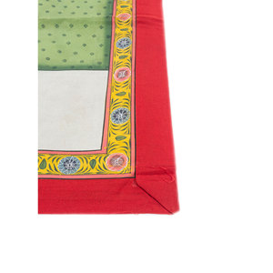 Pichwai Art Green Cotton Rope <b>Wall</b> Art & Mandala Tapestry Christmas Design Style for Outdoor & Indoor <b>Wall</b> <b>Decor</b> - Product Image 3