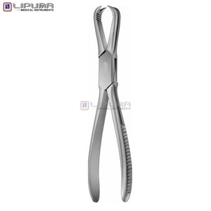 Langenbeck Pince de maintien d'os Pince de maintien de côtes Mâchoire de 11 mm Longueur de 205 mm Instruments médicaux chirurgicaux orthopédiques de chirurgie osseuse - Product Image 2