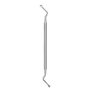อุปกรณ์ผ่าตัดกระดูก Williger Curette ขนาด13.5ซม./5อุปกรณ์ผ่าตัดกระดูกขูดท่อไตสแตนเลสทนทาน - Product Image 2