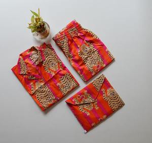 Pijamas de algodón puro PJ Set Pijamas Set Ropa de noche Traje de noche de algodón suave Dama DE HONOR PJ's Lounge Wear Correa de espagueti - Product Image 6