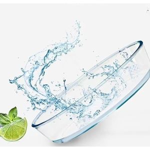 Teglia da Forno Ovale in Vetro da 2L, Piatto Resistente per Cottura e Fornelli - Product Image 6