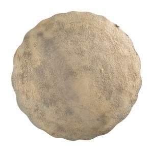 Table d'appoint moderne occidentale en aluminium et métal doré Tables basses de thé au design simple pour la décoration intérieure de meubles de maison et de salon - Product Image 4