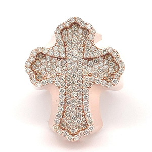 RB อัญมณี925ของผู้ชายเงินน้ำแข็ง VVS Moissanite แหวนหมั้นแหวนสัญญาหรูหราฮิปฮอปแต่งงานเครื่องประดับปาร์ตี้ใบรับรอง IGI - Product Image 1