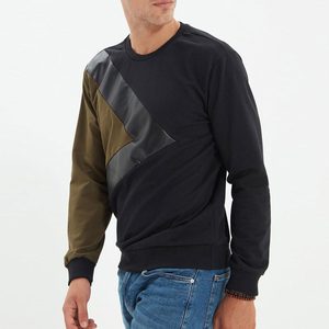 เสื้อสเวตเชิ้ตคอกลมสีเหลืองสำหรับผู้ชาย แขนยาว ทรงปกติ ผ้าฝ้าย 100% ระบายอากาศได้ดี น้ำหนัก 300 กรัม ไม่หดตัว เหมาะสำหรับฤดูหนาว สีพื้น - Product Image 4