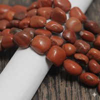 Perles en vrac de jaspe naturel micro-facetté rouge de 13-19 mm de la meilleure qualité pour la fabrication de colliers et bracelets DIY - Vente en gros
