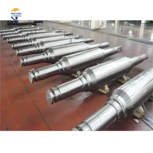 Professional Manufacturer Customized Size 300-7000mm High Quality Large Diameter Shaft Forged Shaft Stepped Shaft For Drawing
