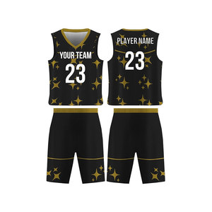 Maillot de basket-ball 100% polyester chaud adultes jeunesse uniforme de basket-ball uniformes de basket-ball en gros - Product Image 6