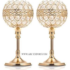 Decoración de bodas y eventos, mesa, votivos de tamaño mediano, diseño atractivo, forma personalizada, portavelas de Metal, soporte para velas - Product Image 4