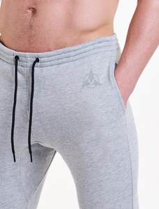 กางเกงวอร์มผ้าดีสำหรับผู้ชายดีไซน์ใหม่ - Product Image 4