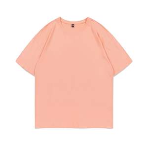 เสื้อยืดคอกลมสีพื้นสำหรับผู้ชายและผู้หญิงเสื้อยืดสำหรับผู้ชายเสื้อยืดป้องกันริ้วรอยและการหดตัวล่าสุด - Product Image 1