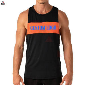Débardeurs de musculation pour hommes en coton et fibre de bambou tricotés avec logo personnalisé pour la musculation et la remise en forme - Product Image 6