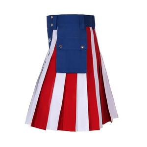 Kilt traditionnel hybride en cuir avec accents en cuir, uniforme des Highlands, taille personnalisable - Product Image 3