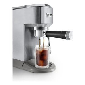 Cafetera Espresso Semiautomática DEDICA Duo EC890 M de Acero Inoxidable, 1450W, con 15 Bares de Presión, Modelo 0947146 - Product Image 4