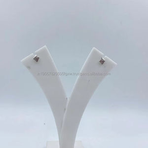 Best Price Gold Plated Sterling <b>Silver</b> <b>Hoop</b> Earrings Personalized Name Classic Unique Wedding Gift Idea for Women for Parties - Product Image 1