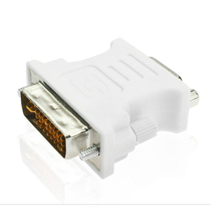 Nuovo Adattatore VGA DVI-D 24+1 Convertitore Video Doppio Materiale PC Connessione Plug-In per Laptop Trasmettitore Ottico - Product Image 3