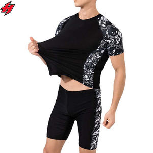 <b>Men's</b> Lightweight Athletic Compression <b>Shorts</b> Set Quick-Drying <b>Yoga</b> Shirts and <b>Shorts</b> Suit for Summer Workouts - Product Image 3