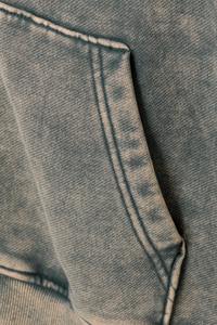 Sweats à capuche délavés à l'acide avec logo personnalisé pour femmes avec col à capuche à manches longues surdimensionnés pour la vente d'hiver OEM Service Haus Industries - Product Image 4