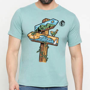 Camiseta de Manga Corta con Logotipo Personalizado, 100% Algodón, Diseño de Última Moda, Proveedor Directo de Fábrica, Superventas - Product Image 1