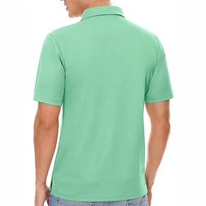 Meilleure vente de polos de golf respirants pour hommes nouveau style à la mode à séchage rapide sur mesure polos Slim Fit unis pour hommes - Product Image 2