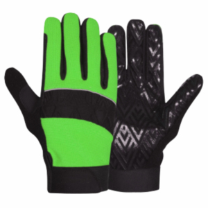 Guantes de trabajo de cuero sintético Amara de alto rendimiento Protección de manos de seguridad industrial Construcción Reforzado CE Certificado Calor - Product Image 4