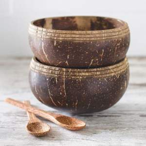 Tazón de coco de origen ético al por mayor de Vietnam que garantiza el comercio justo - Product Image 2