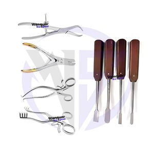 Ensemble d'instruments chirurgicaux orthopédiques 8 pièces OEM en acier inoxydable, instruments d'élévation postérieure, coupe-fils, rétracteurs, fabricant Wenquar - Product Image 4
