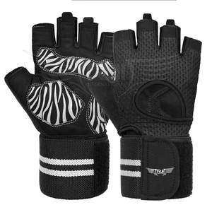 Nouveauté, vente chaude, gants de sport en cuir à demi-doigts pour unisexe, sur mesure, prix bas, fabriqués au Pakistan - Product Image 4