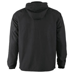 Veste coupe-vent légère imperméable et coupe-vent pour homme sur mesure Vente en gros Veste coupe-vent décontractée à capuche pour le sport - Product Image 3