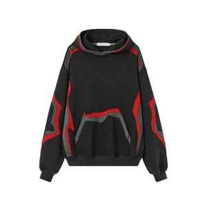 Custom Clothing Manufacturer Wholesale Men's Drawstring Printed <b>Hoodie</b> Oversized Drop Shoulder <b>Hoodie</b> - Product Image 6