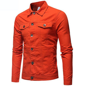 Nouveau Design Usine Directe Vente Personnalisée 100% Coton Tissu High Street Style Full Zip up Conception De Luxe Denim Vestes - Product Image 6