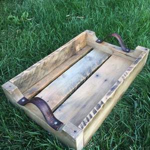 BANDEJA IMPRESA DE MADERA PROFUNDA MEJOR CALIDAD TALLADA Forma cuadrada disponible y artesanía de la India mejor muestra Venta caliente - Product Image 3