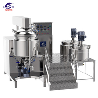 Machine de production de mayonnaise, sauce salade, ketchup, crème de fromage, émulsifiant sous vide, homogénéisateur, mélangeur automatique, capacité 500L