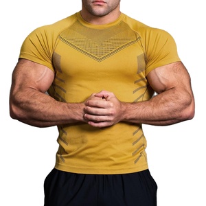 Low Moq High Quality <b>Compression</b> <b>Shirt</b> <b>Men</b> Custom Logo Best Price Gym Workout Fitness Quick Dry Stretch Athletic Wear - Product Image 1