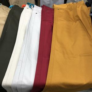 Slim Fit Mens Chino Pants High Quality Solid Casual Trousers Pantalones De Hombre - Product Image 5