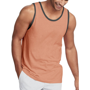 Nouveau débardeur de sport décontracté pour homme, sans manches, 100% coton, respirant, à séchage rapide, pour la musculation, vêtements de sport décontractés - Product Image 1