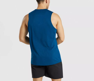 Débardeurs en coton pour hommes Chemises sans manches à bas prix pour la salle de sport, le fitness, le sport, vêtements d'été décontractés, vente en gros - Product Image 2