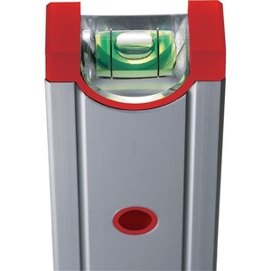 Niveau à bulle ultrasonique en aluminium argenté de 20 cm avec aimant BMI 0,5 mm/m Catégorie de produit : Niveaux - Product Image 4
