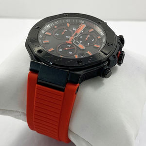 <span class=keywords><strong>Reloj</strong></span> <span class=keywords><strong>Tissot</strong></span> de Lujo de Alta Gama para <span class=keywords><strong>Hombre</strong></span>, Movimiento de Cuarzo, Caja Deportiva Cronógrafo de 45 mm con Correa de Silicona, Resistente al Agua 30 M, Relojes para Estudiante - Product Image 3