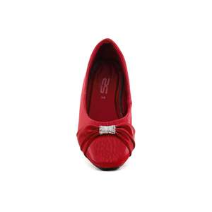 Maroon รองเท้าส้นสูงสำหรับเจ้าสาว, รองเท้า WN0892ทรงสี่เหลี่ยมส้นสูง3ซม. ส้นบางปิดลื่นพื้นรองเท้าแพลตฟอร์มส้นเหลี่ยม5ซม. - Product Image 1