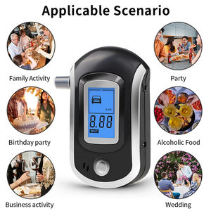 Hochpräziser <span class=keywords><strong>AT6000</strong></span> Neuer Alkohol-Atemtester Digitaler Alkohol-Detektor mit Halbleiter-Sensor - Product Image 5