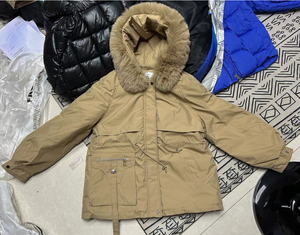 Chaqueta de Mujer al por Mayor, Estilo Coreano, Nueva Colección de Invierno, Moderna, Ajustada a la Cintura, Corta, con Felpa Gruesa - Product Image 6