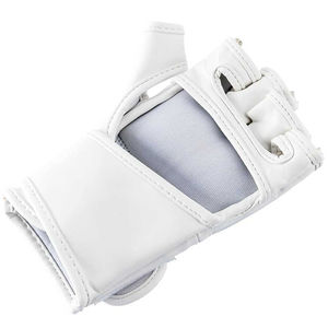 PU <b>Leather</b> MMA Grappling Gloves Shock Absorbing Shooter Gloves for Sports Training <b>Punch</b> Bag Sparring Boxing Martial Arts - Product Image 3