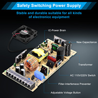 Alimentation à découpage OEM/ODM disponible, driver LED industriel, alimentation 110V/220V AC vers DC 12V 30A 360W SMPS pour éclairage LED