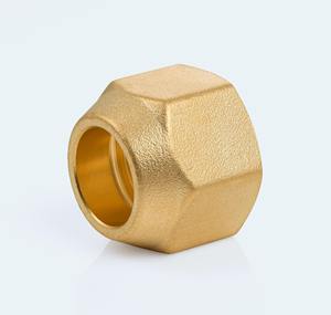 Écrou à embout évasé BrassBlizz 7/8 X 7/8 - Filetage 1-1/4-12, 45 °   Raccord en laiton SAE, 1450 PSI pour la climatisation et la réfrigération - Product Image 6