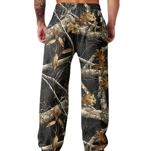 กางเกงผู้ชายกันน้ำ ยืดได้ 4 ทิศทาง ผลิตภัณฑ์ล่าสัตว์แบบกำหนดเอง กางเกงเดินป่ากลางแจ้ง กางเกงทำงานลายพราง - Product Image 3